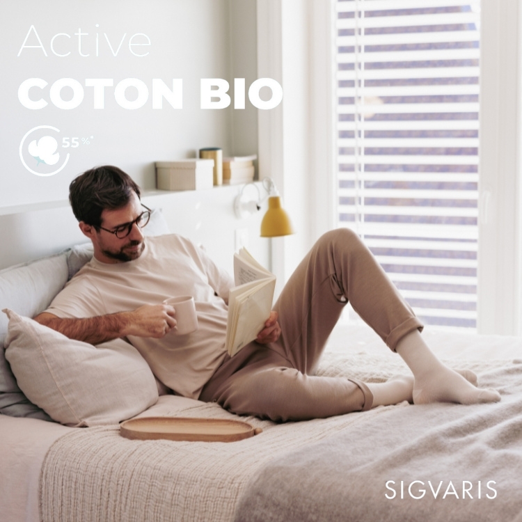 Cotton Bio Sigvaris hombre