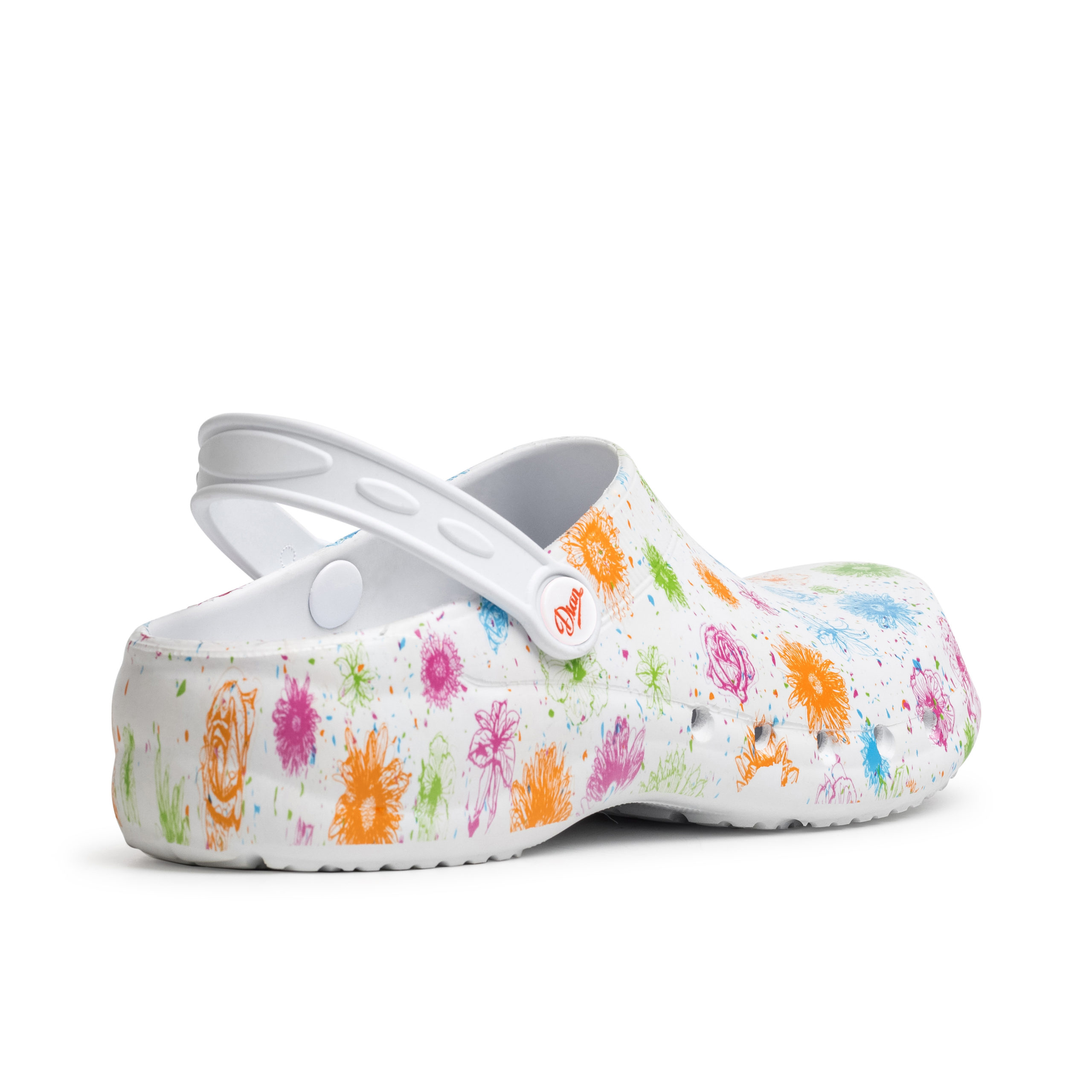 dian estampado zueco
